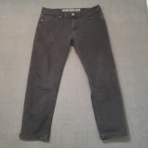 Vintage Genes Black Jeans Mens Size 36x30 Straight Black Denim